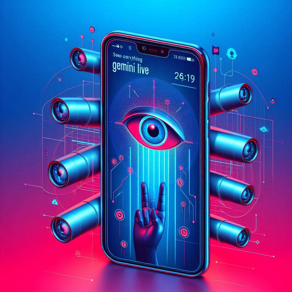 Gemini Live en Pixel 9 y Galaxy S25 analiza en tiempo real lo que ves por cámara o pantalla, como un asistente visual. Útil, pero con errores. Requiere suscripción Gemini Advanced y conexión a internet